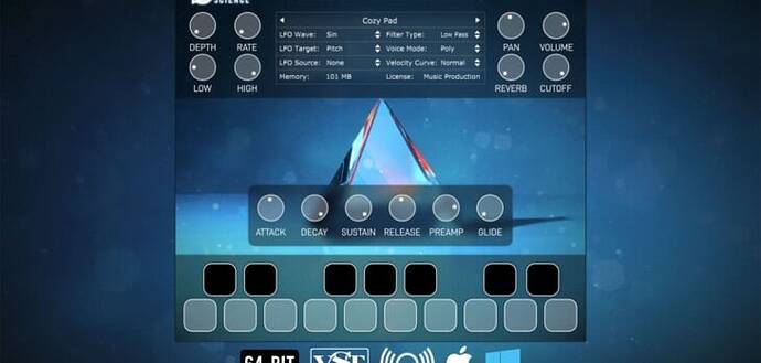 Abstract Crystal Pads Is A FREE Pad Generator By SampleScience