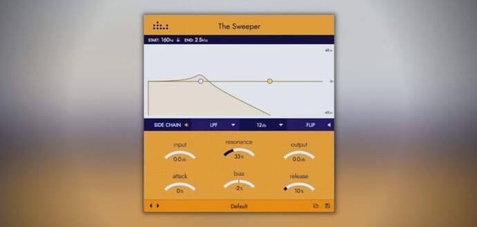 EXCLUSIVE DEAL: denise "The Sweeper" Resonant Filter Plugin (€5.99)