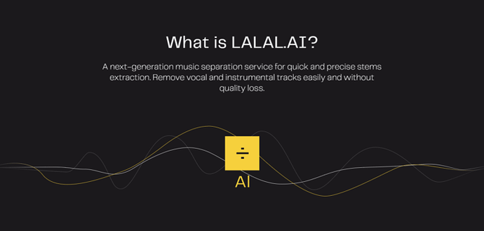 LALAL.AI Vocal Extractor