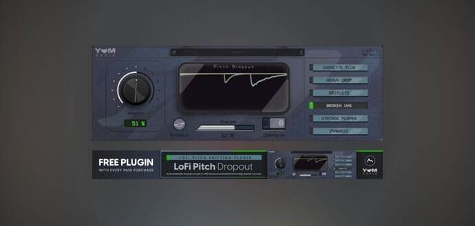 LoFi Pitch Dropout Is FREE With Any Purchase @ ADSR Sounds