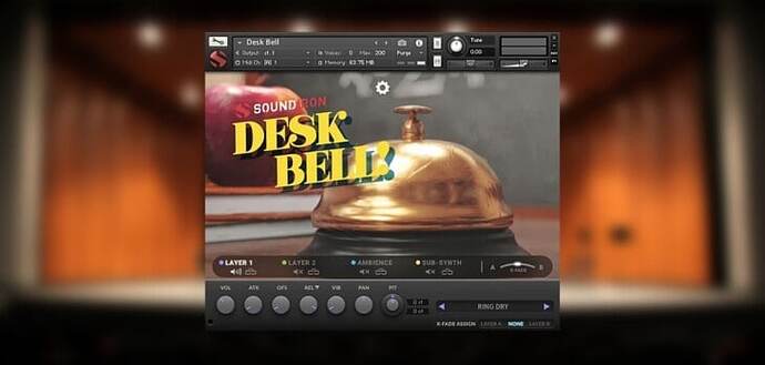 Soundiron Desk Bell