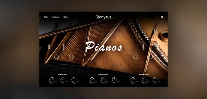 DIONYSUS Acoustic Piano by Muze