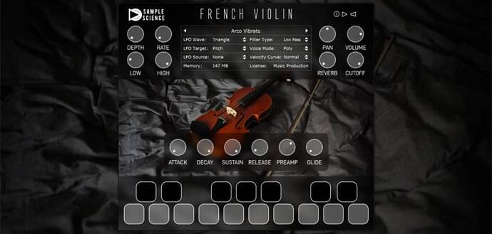 French Violin by SampleScience