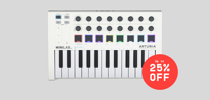 Arturia MiniLab MkII Mega Deal