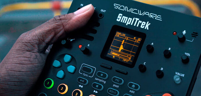 Sonicware SmplTrek Kickstarter