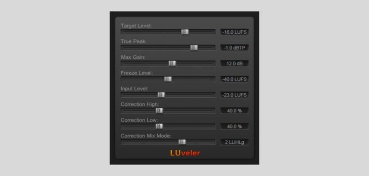 LUveler Is A FREE Loudness Plugin By Thomas Mundt